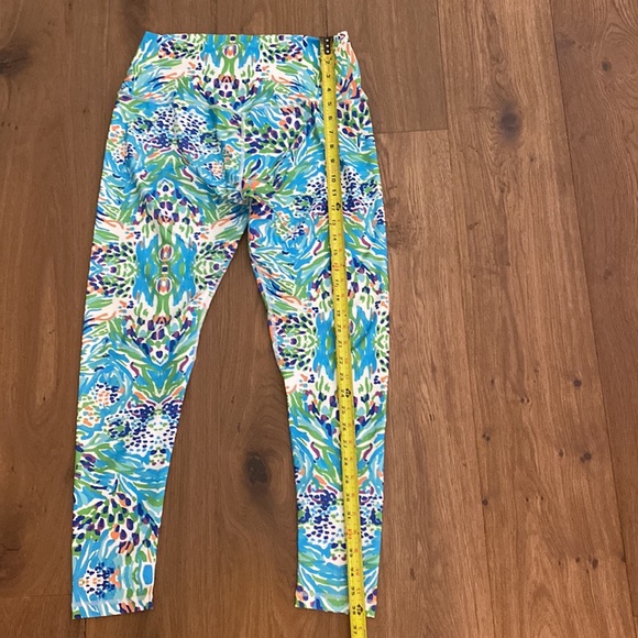Beautiful summer leggings. Abstract/watercolor/colorful design. - Picture 8 of 8